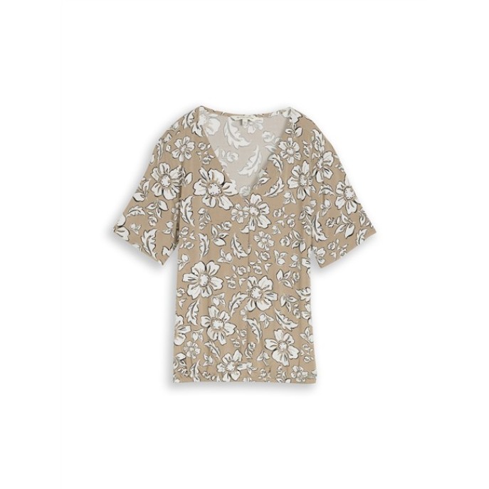 Tom Tailor Damesmode blouse vhals shape 1051084 